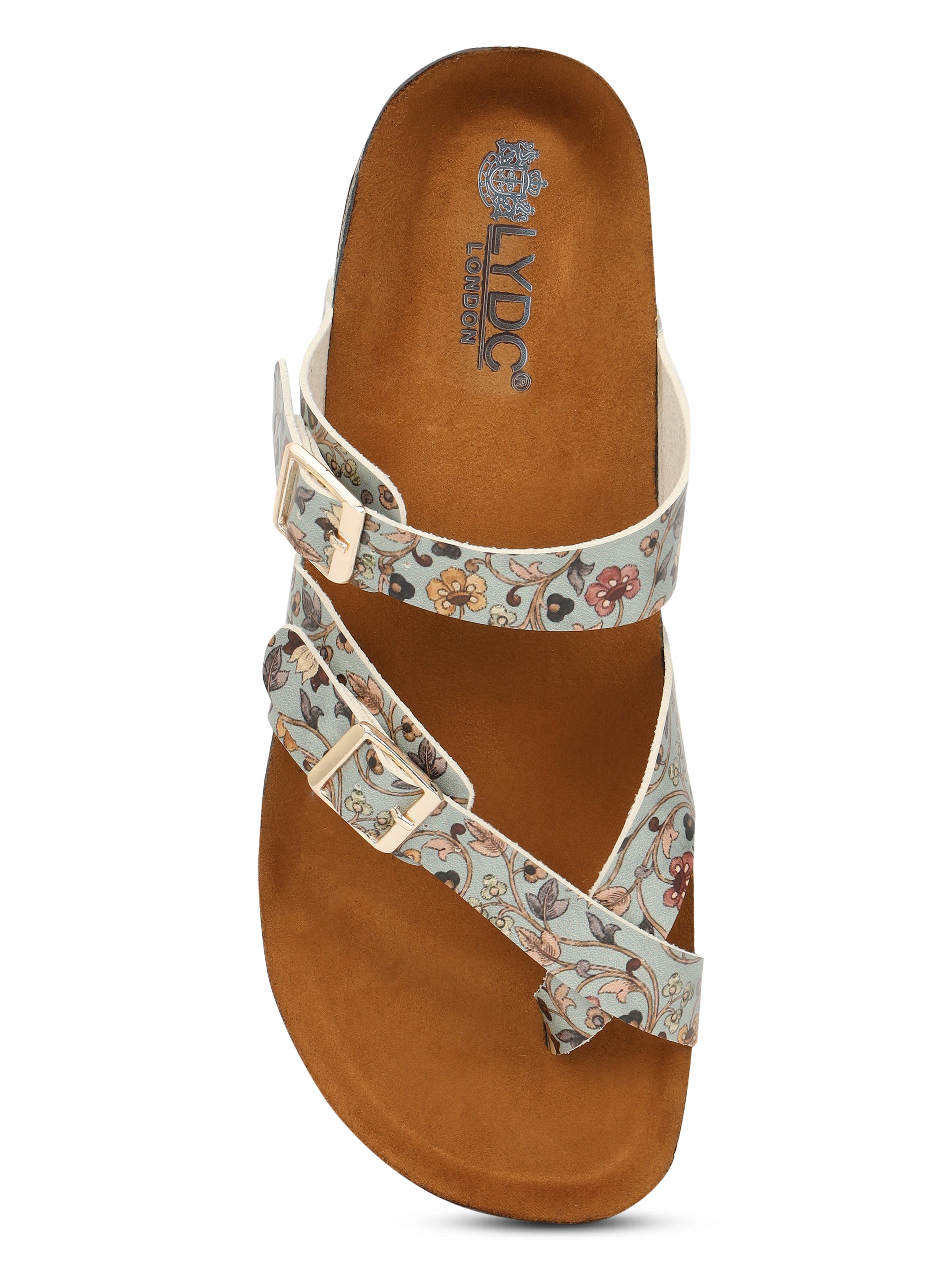 Women's Madhubani Print Fashion Sandals - Soho