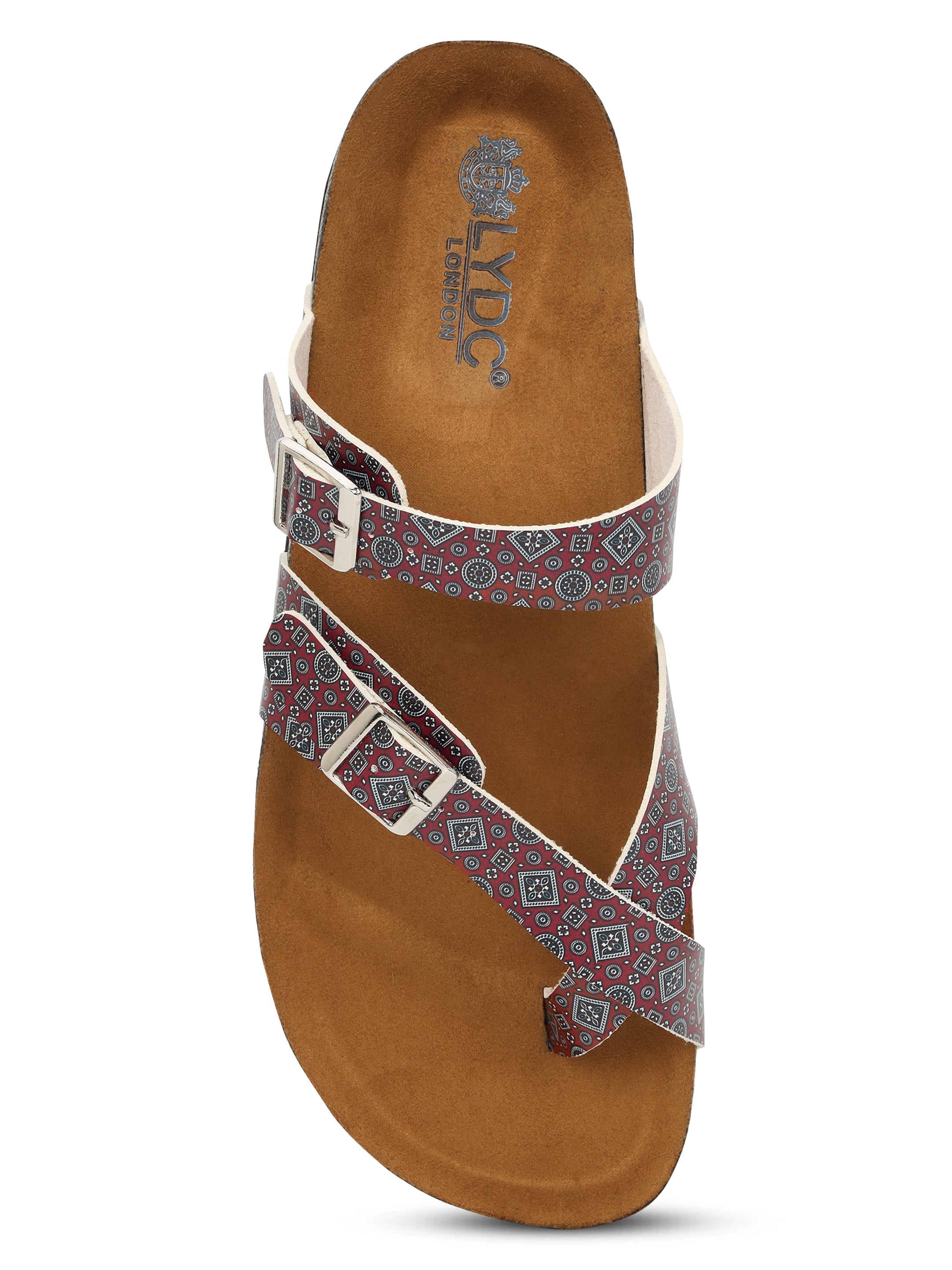 Women's Ajrak Print Fashion Sandals - Soho