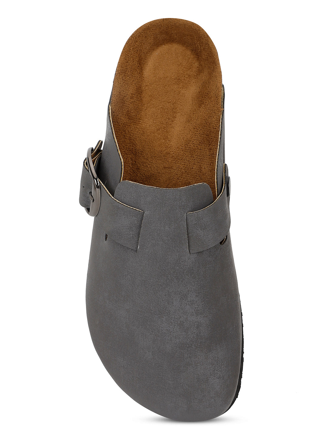 Brixton Jersey Gunmetal Clogs Sandals for Women