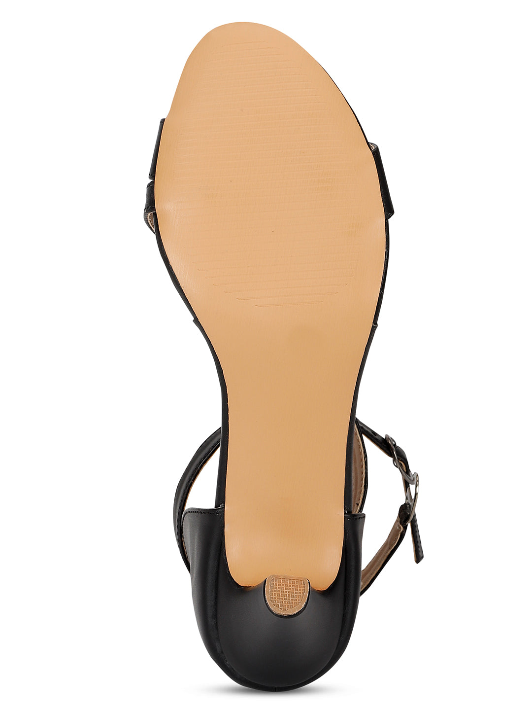 Black Kitten Heels Sandals for women