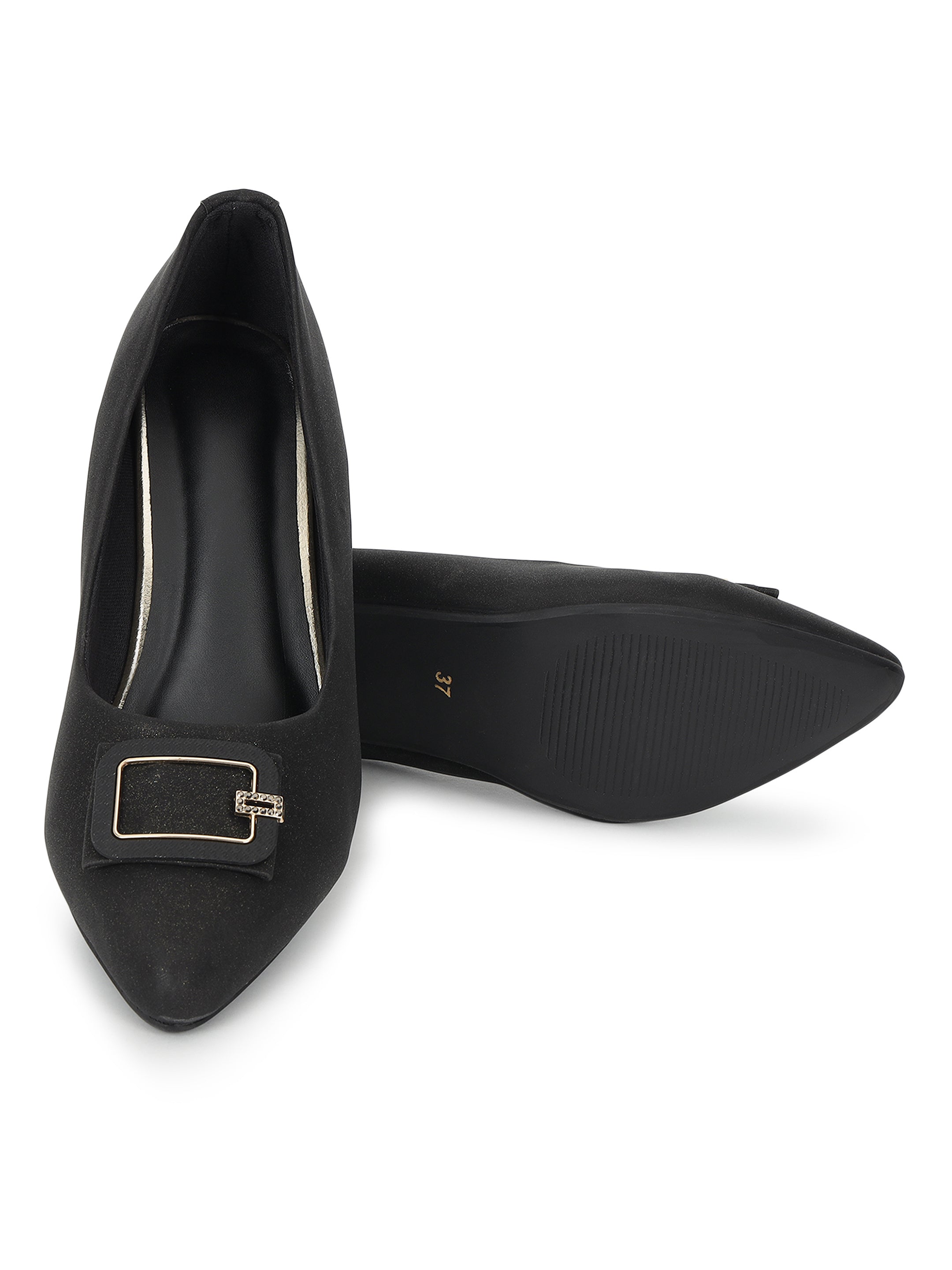 Black Pumps Heels Sandals for women