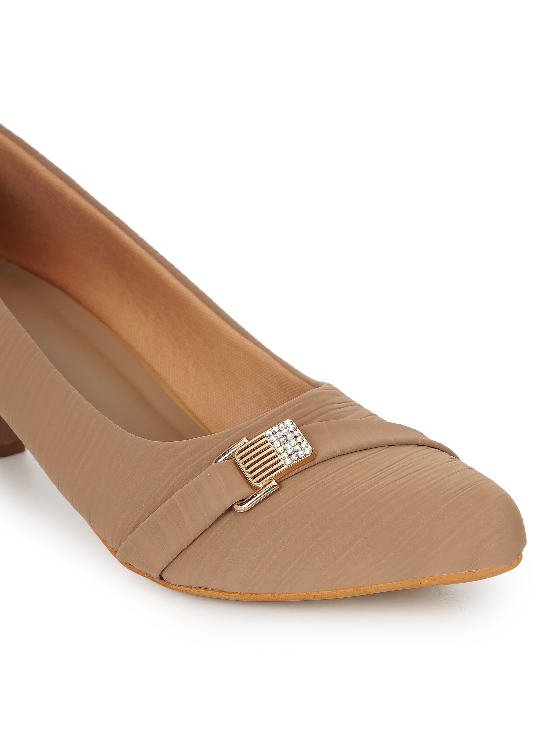 Taupe Pumps Heels Sandals for women