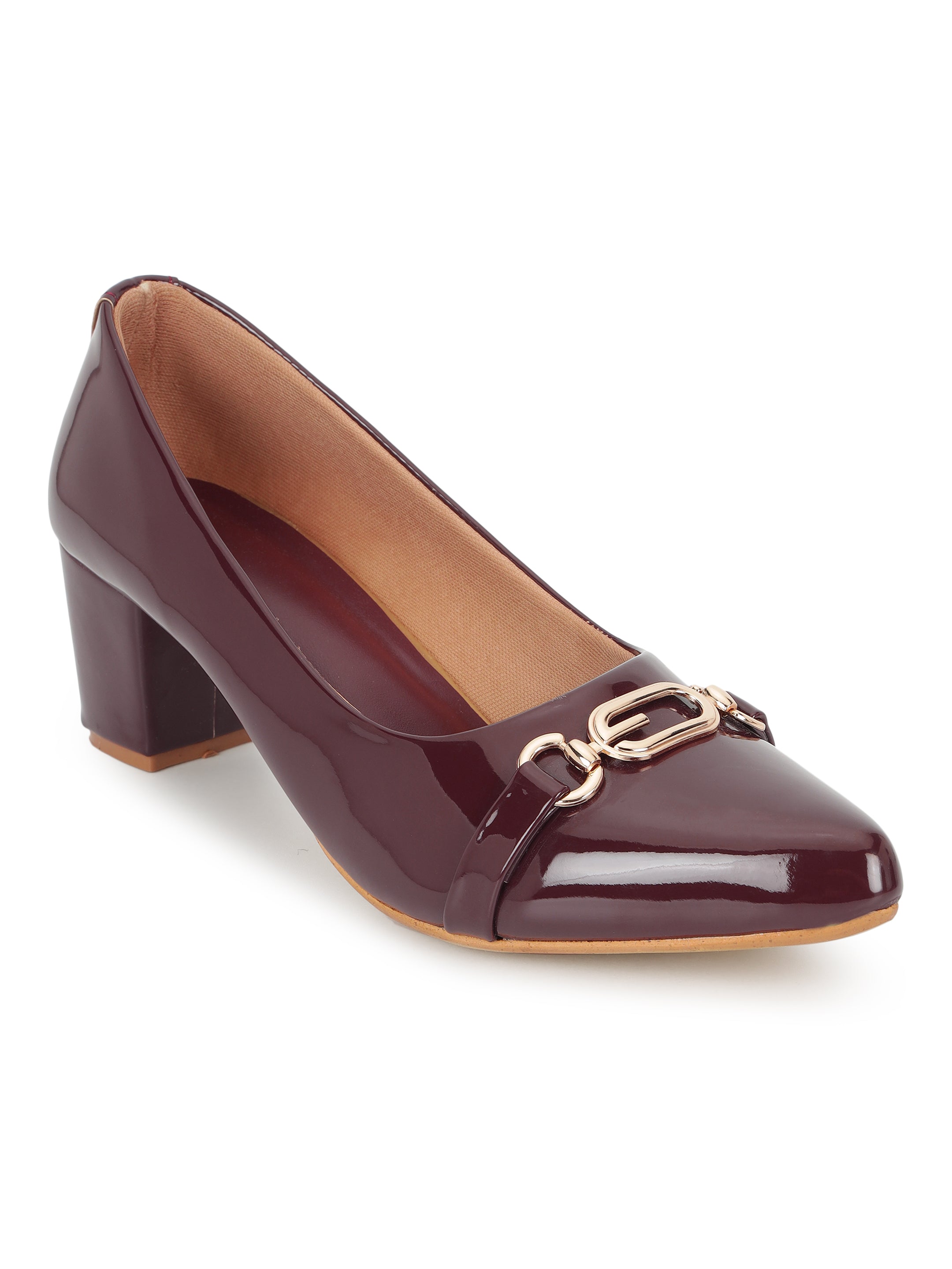 Wine Pumps Heels Sandals for women