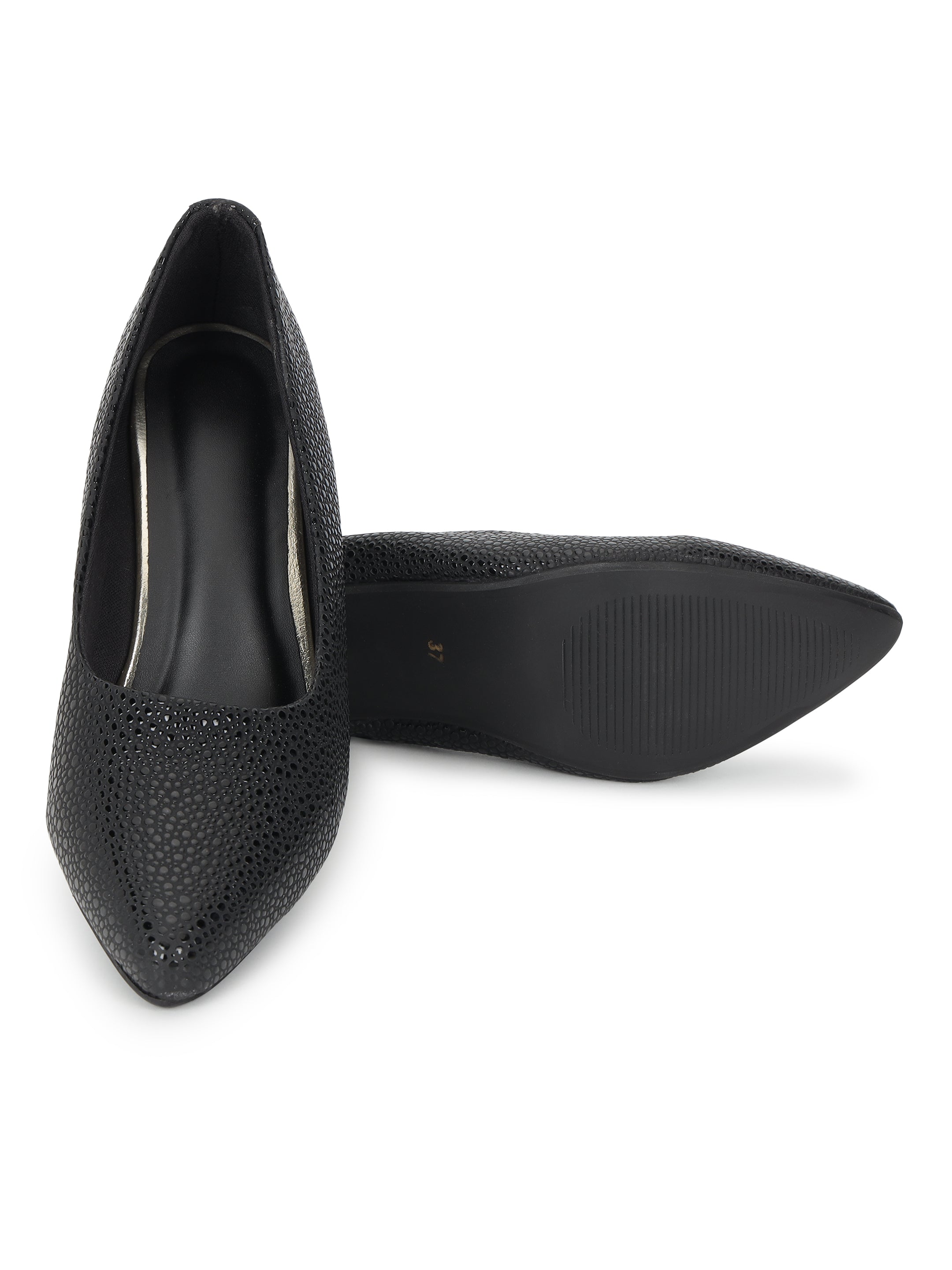 Black Pumps Heels Sandals for women