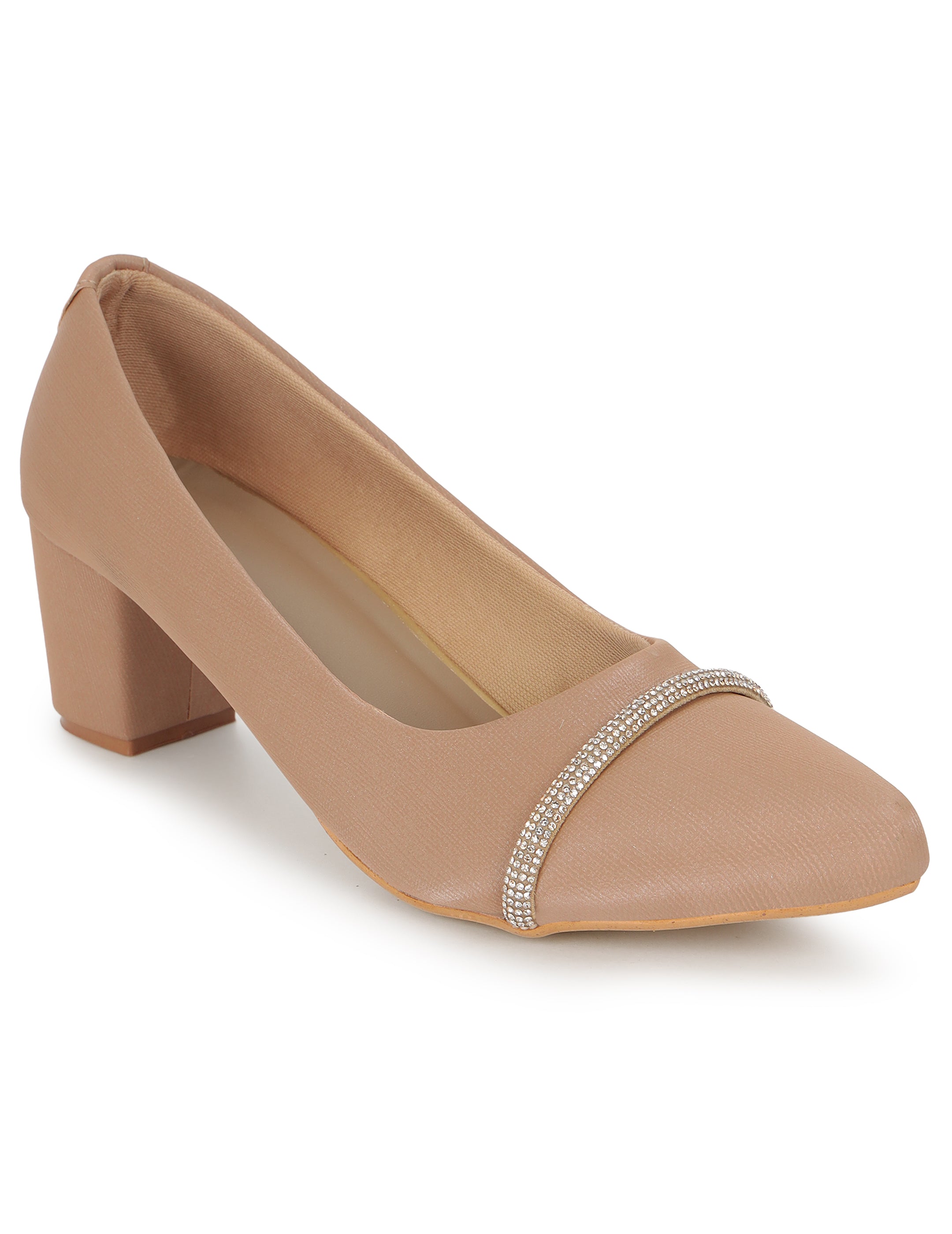 Taupe Pumps Heels Sandals for women