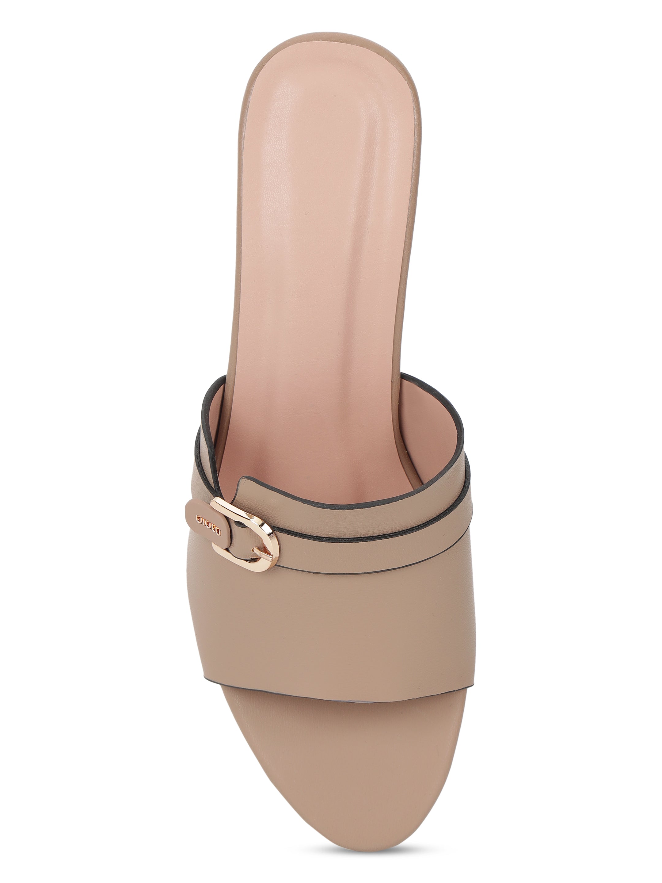 Taupe Heels Sandals for Women