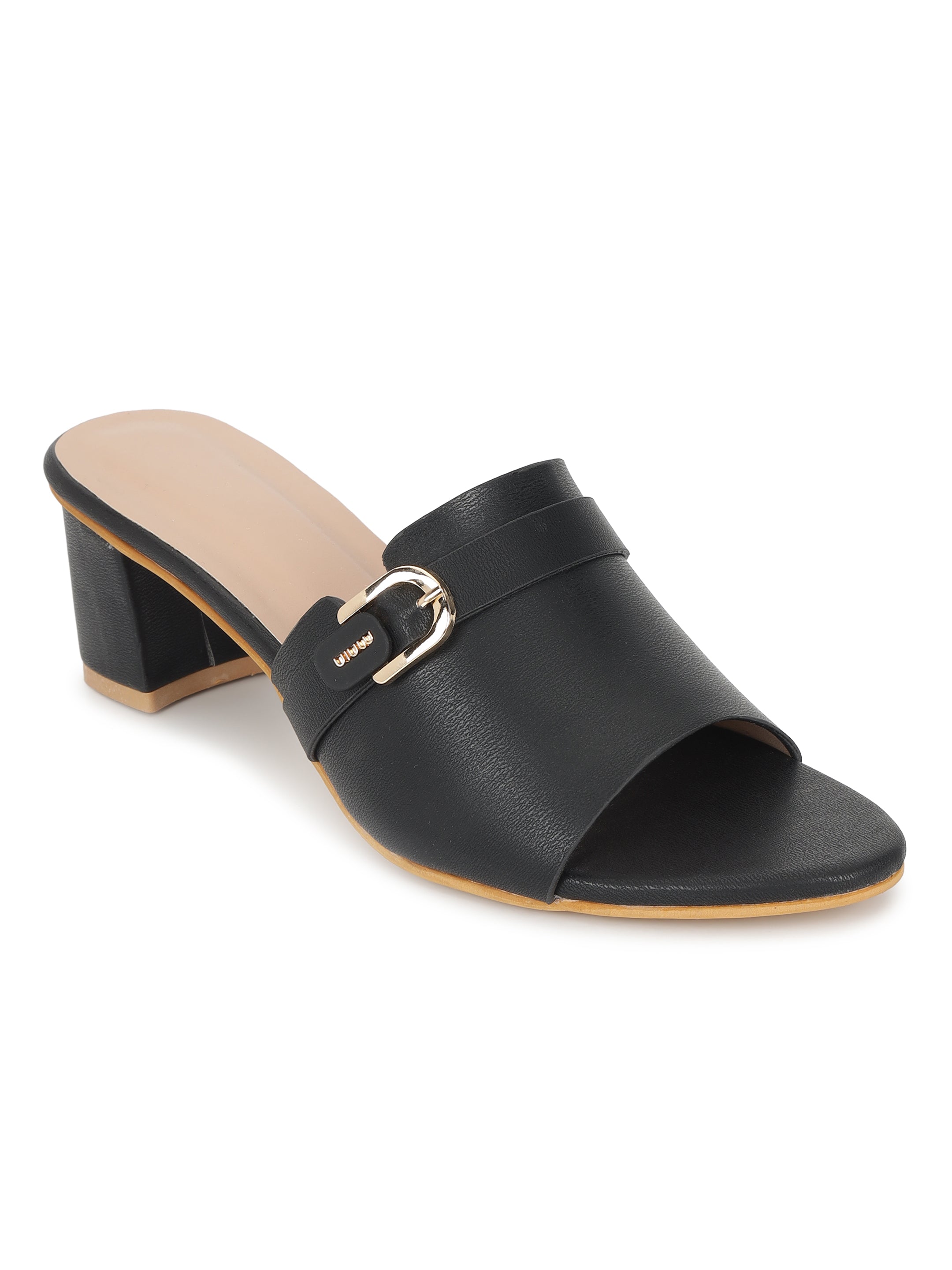 Black Heels Sandals for Women