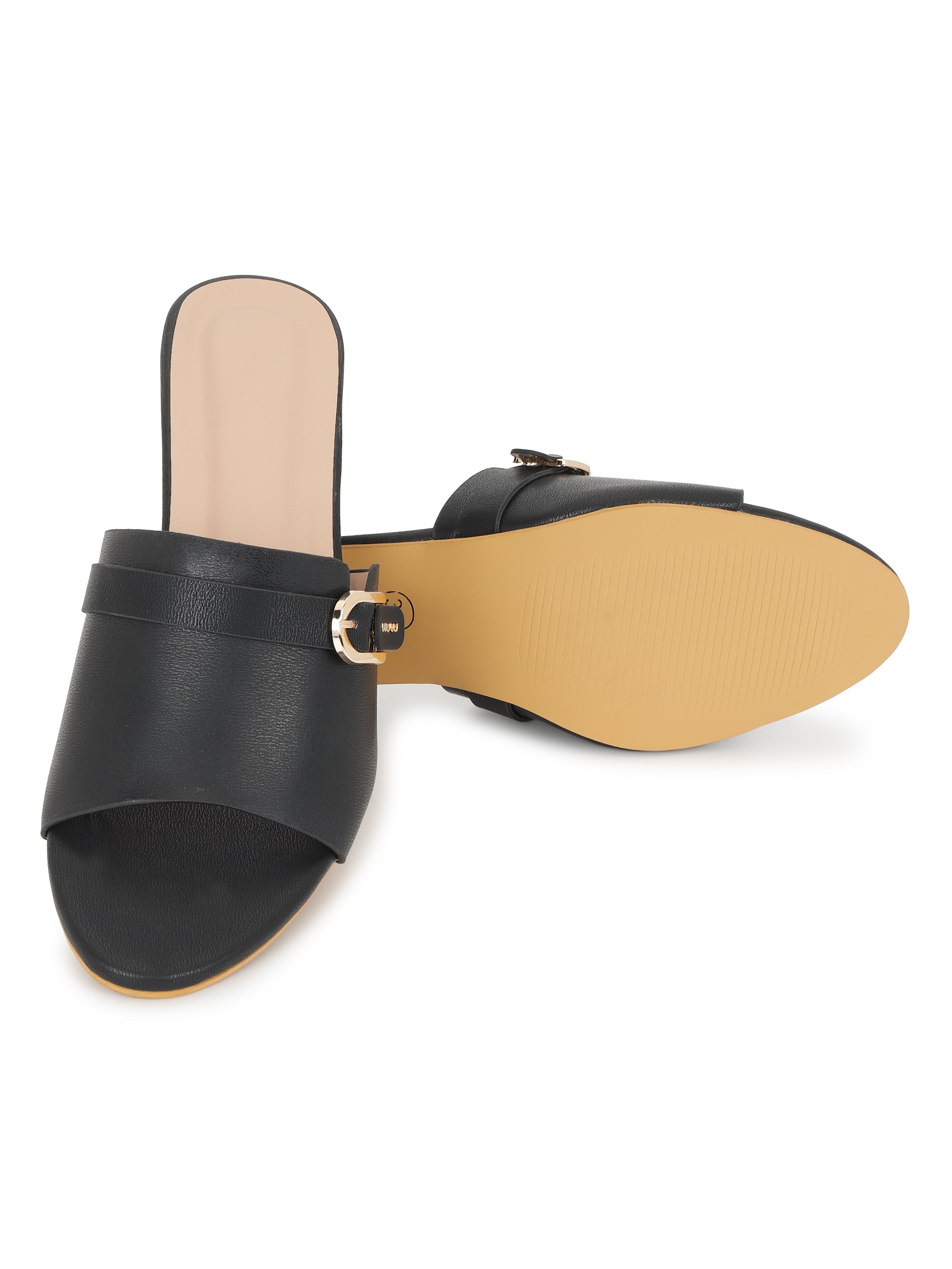 Black Heels Sandals for Women