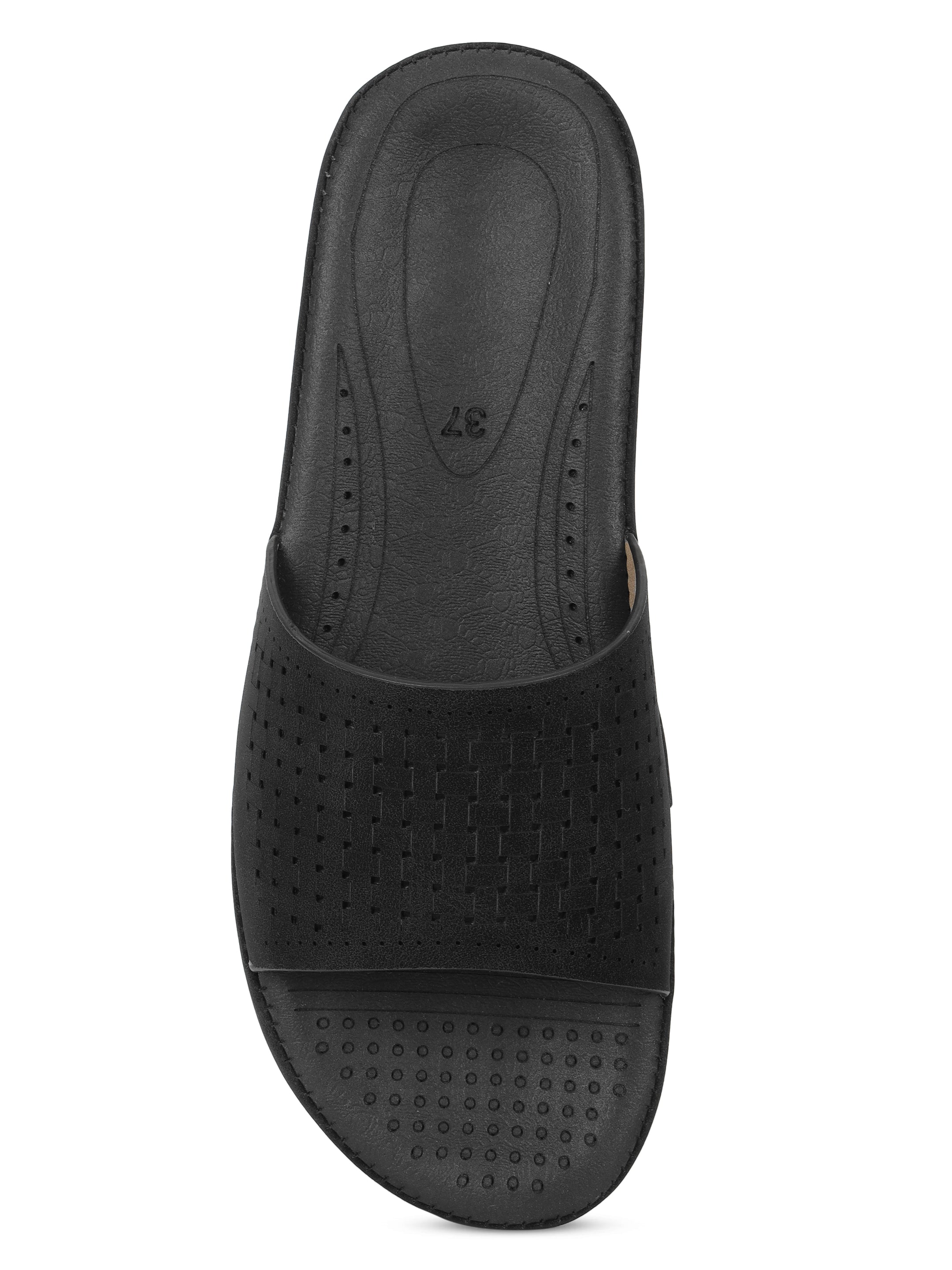 Black Comfort Flats for women