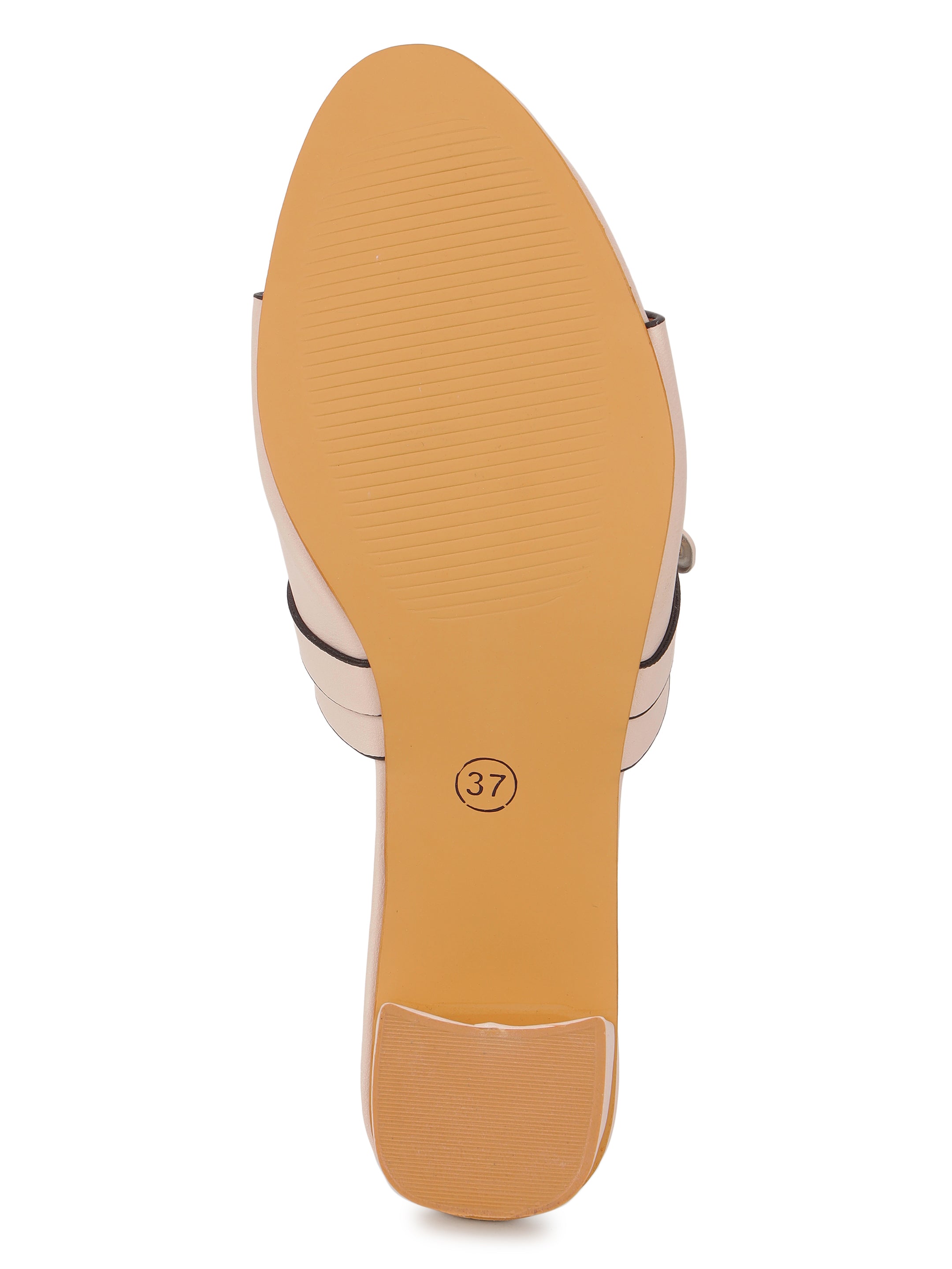 Beige Heels Sandals for Women