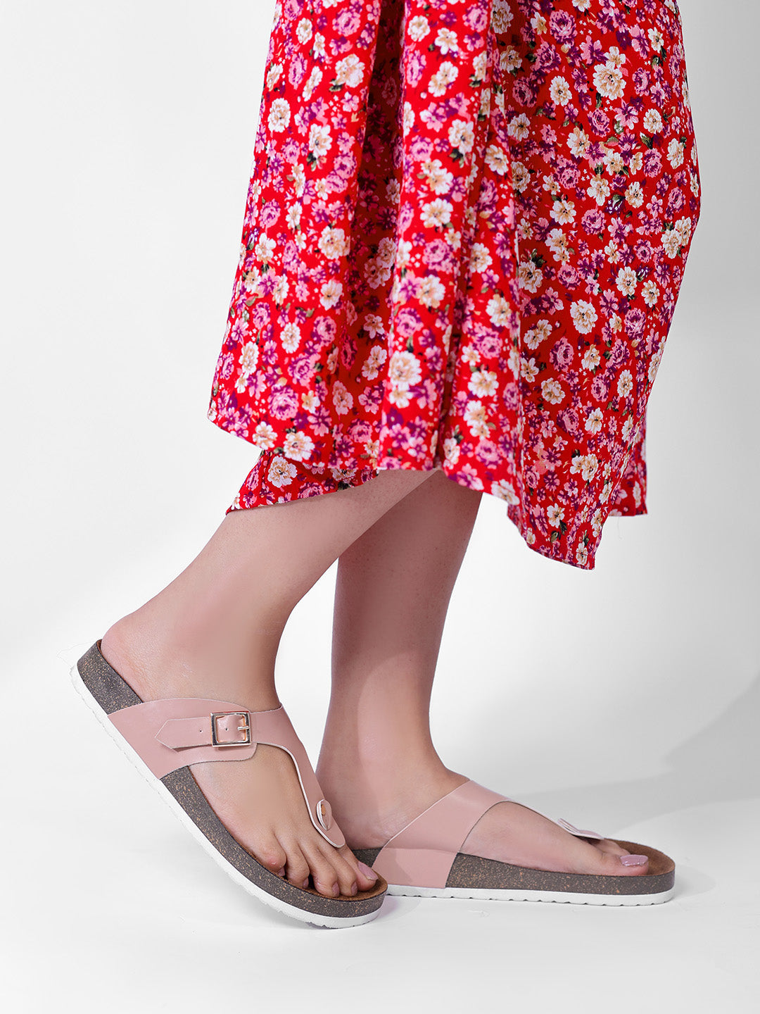 Nude Pink Sandals for Women - Regent