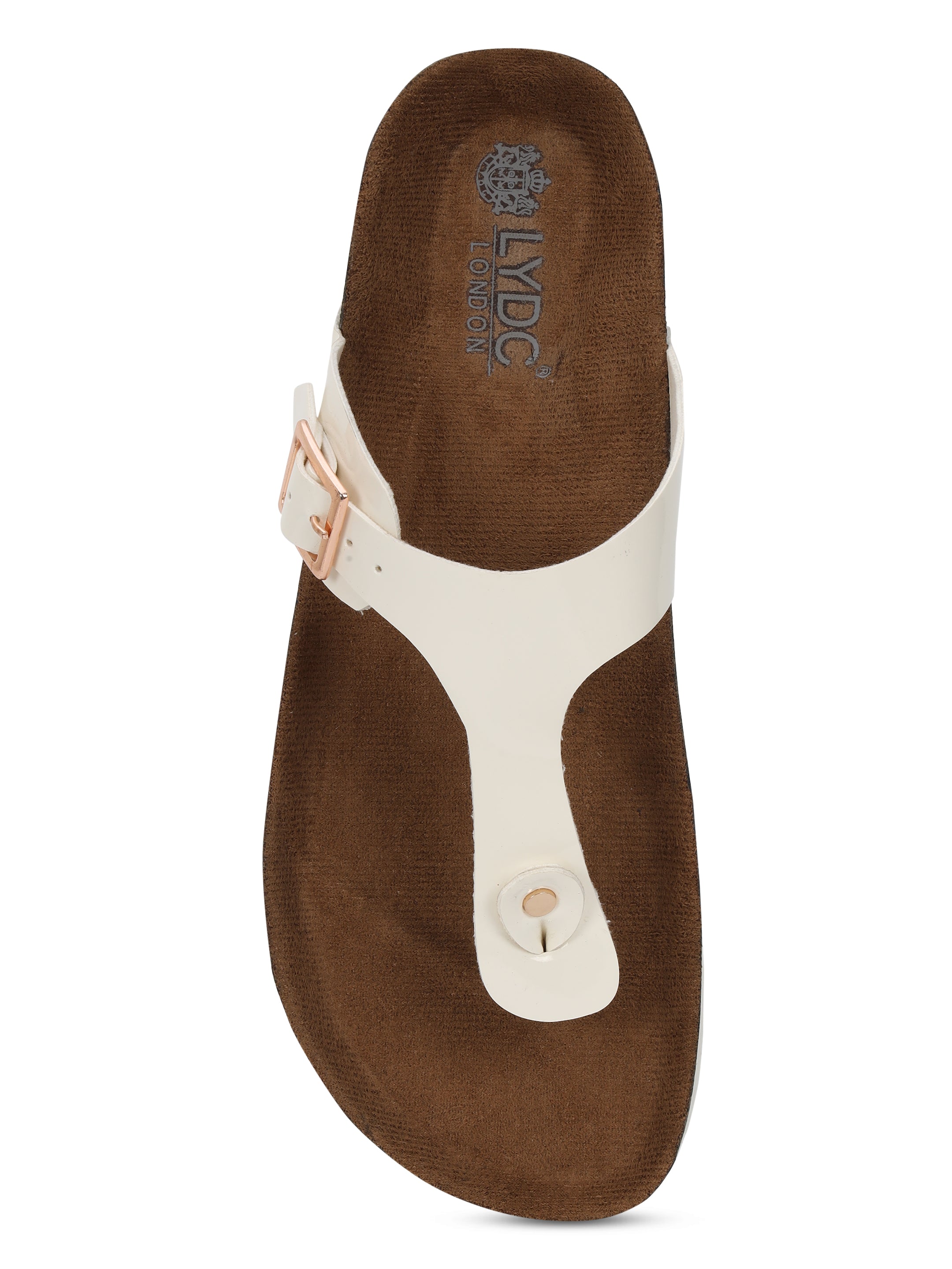 White Patent Sandals for Women - Regent