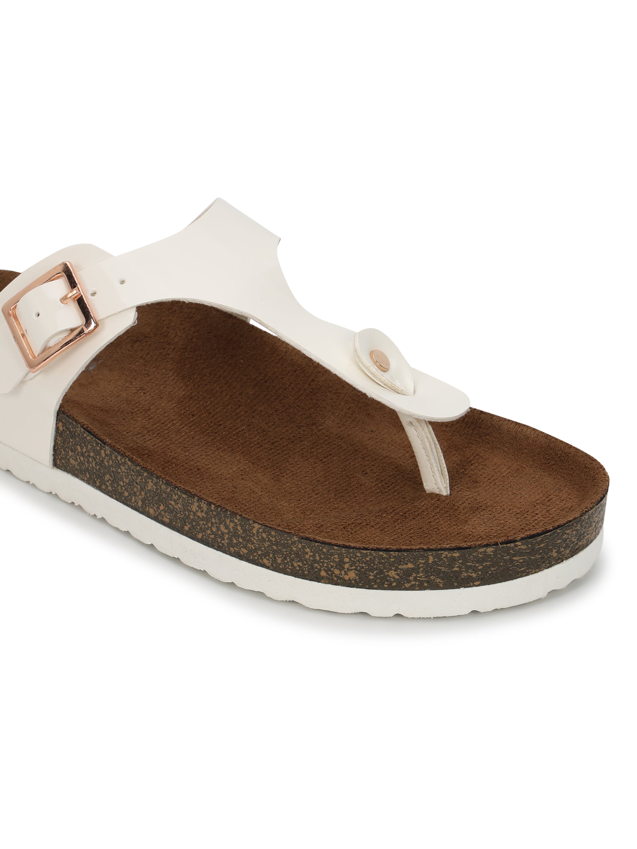 White Patent Sandals for Women - Regent