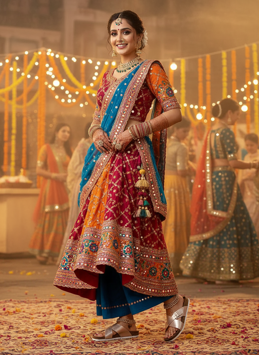 Rosegold Women's Flat Sandals