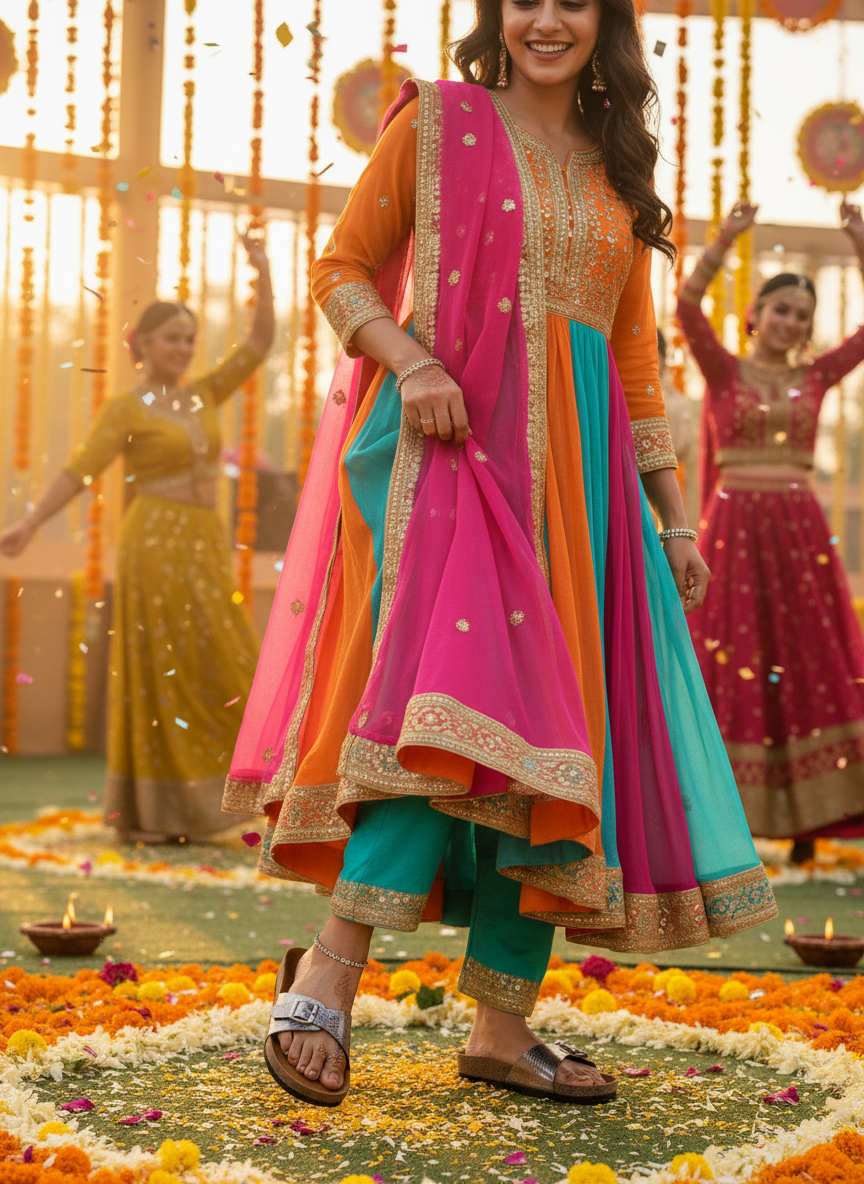 Gunmetal L Grain Sandals for Women - Camden