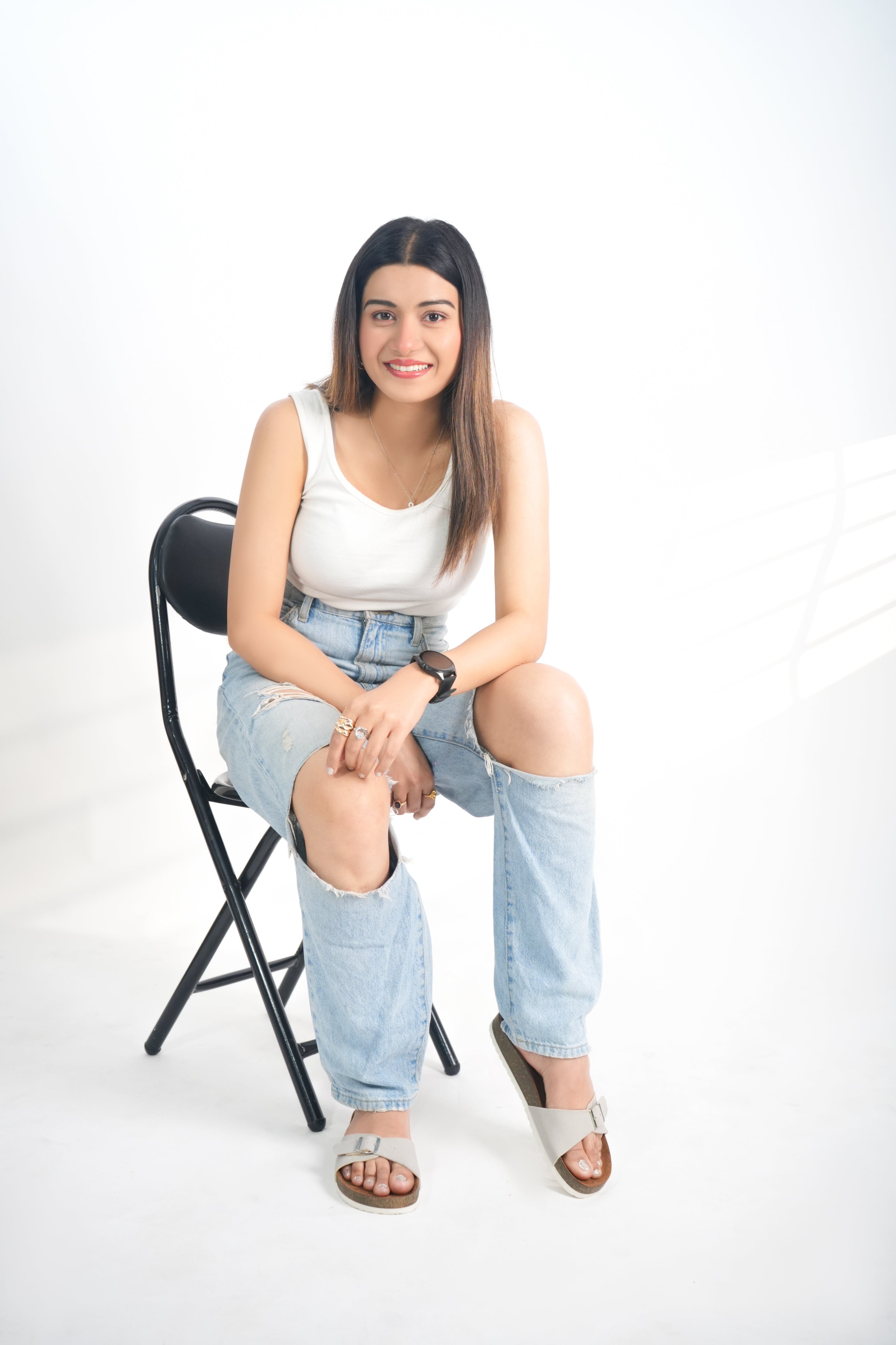 Grey Suede Sandals Women's Flat - Camden