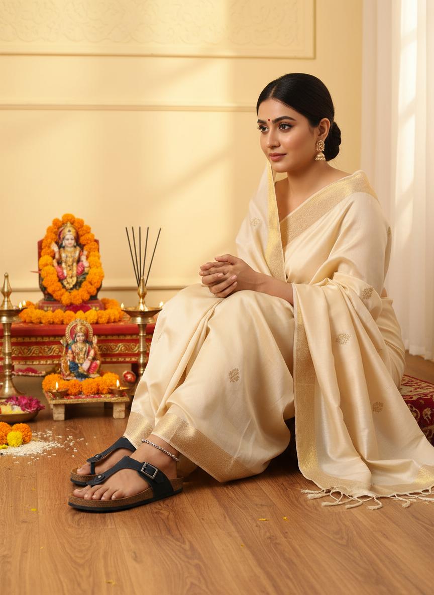 Black Suede Sandals for Women - Regent