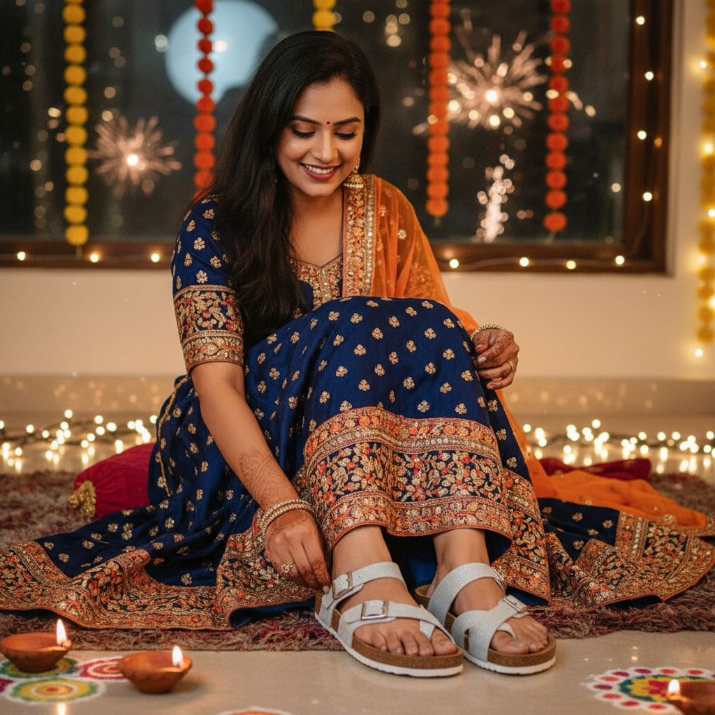 Grey Suede Sandals for Women - Soho