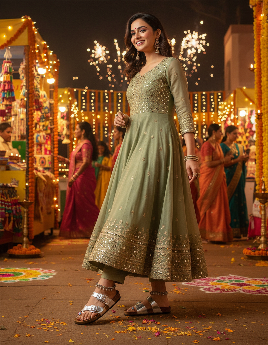 Silver L Grain Sandals for Women - Soho